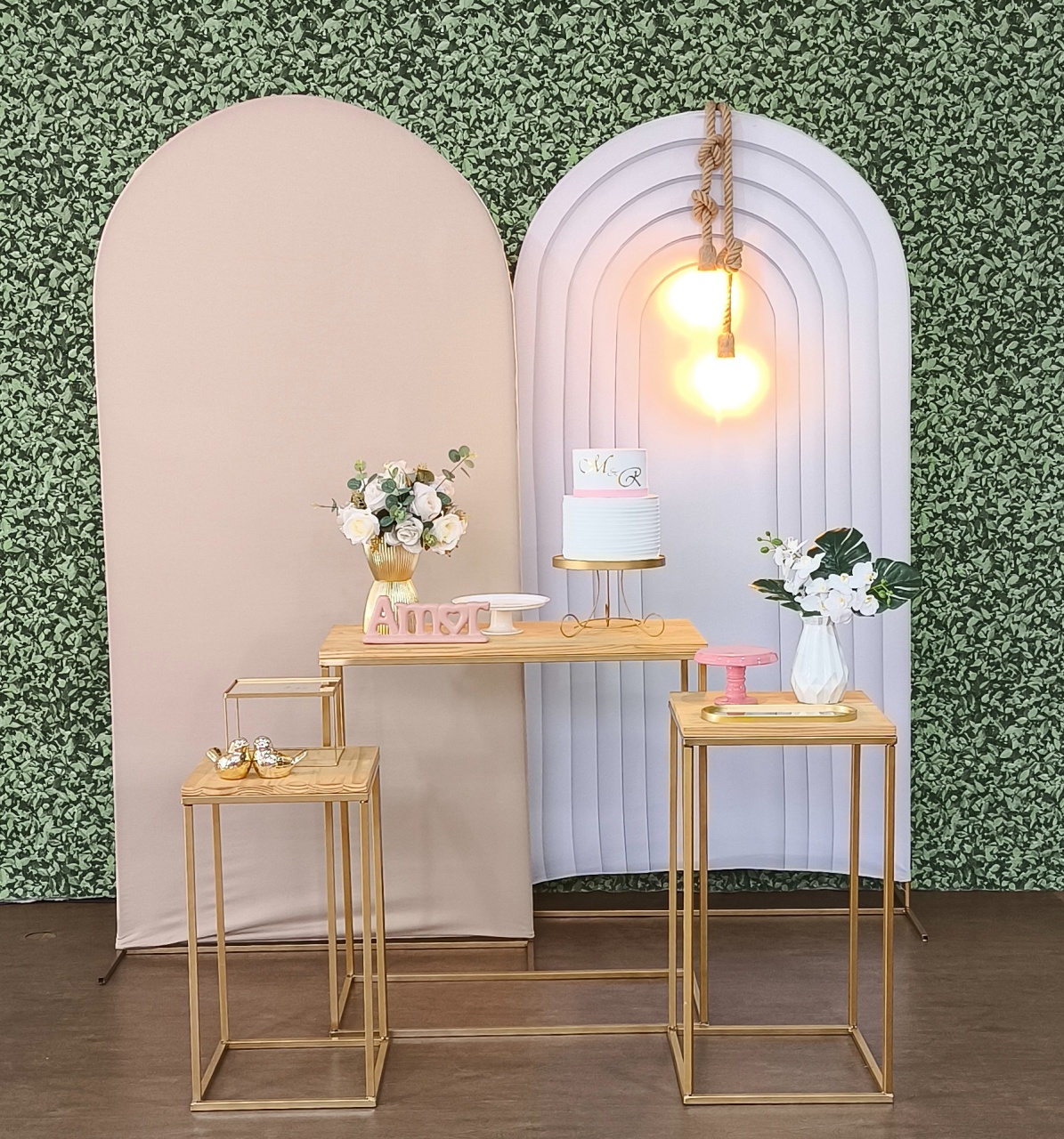 Casamento Bege Com Portal - Detalhes