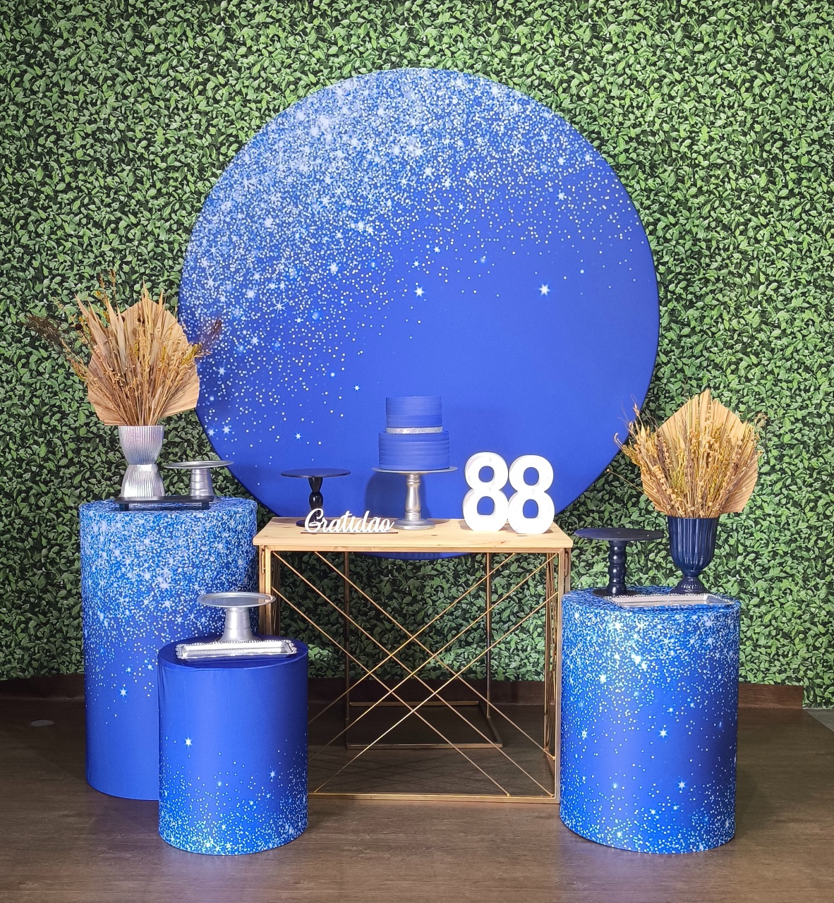 Kit Encanto - Glitter Azul - Detalhes