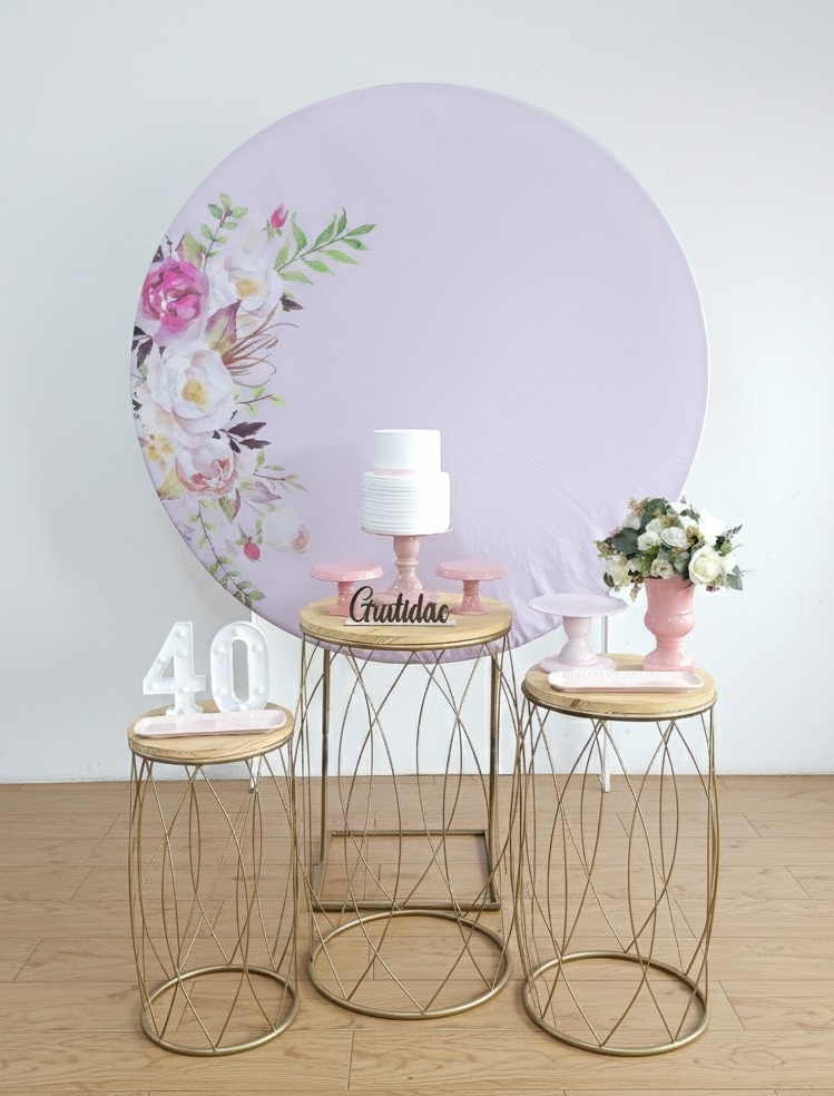 Kit Floral Rosa - Detalhes