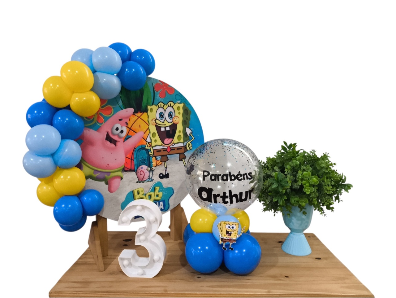 Mini Kit Bob Esponja - Detalhes