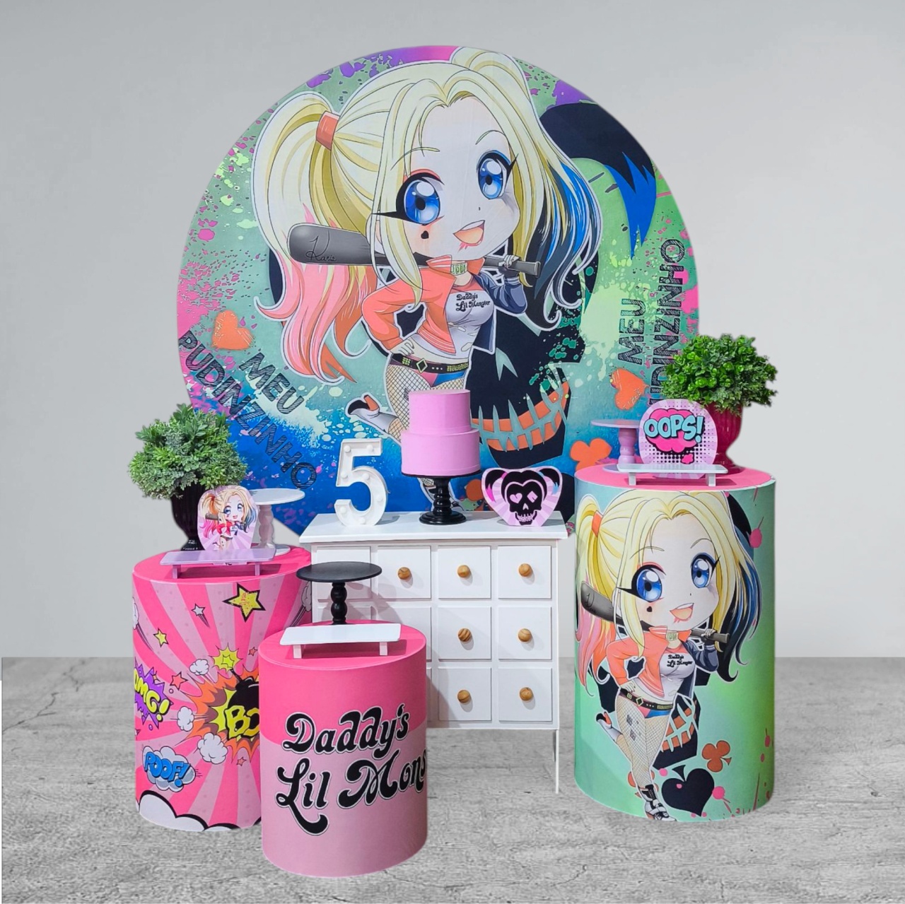Kit Encanto - Arlequina  - Detalhes