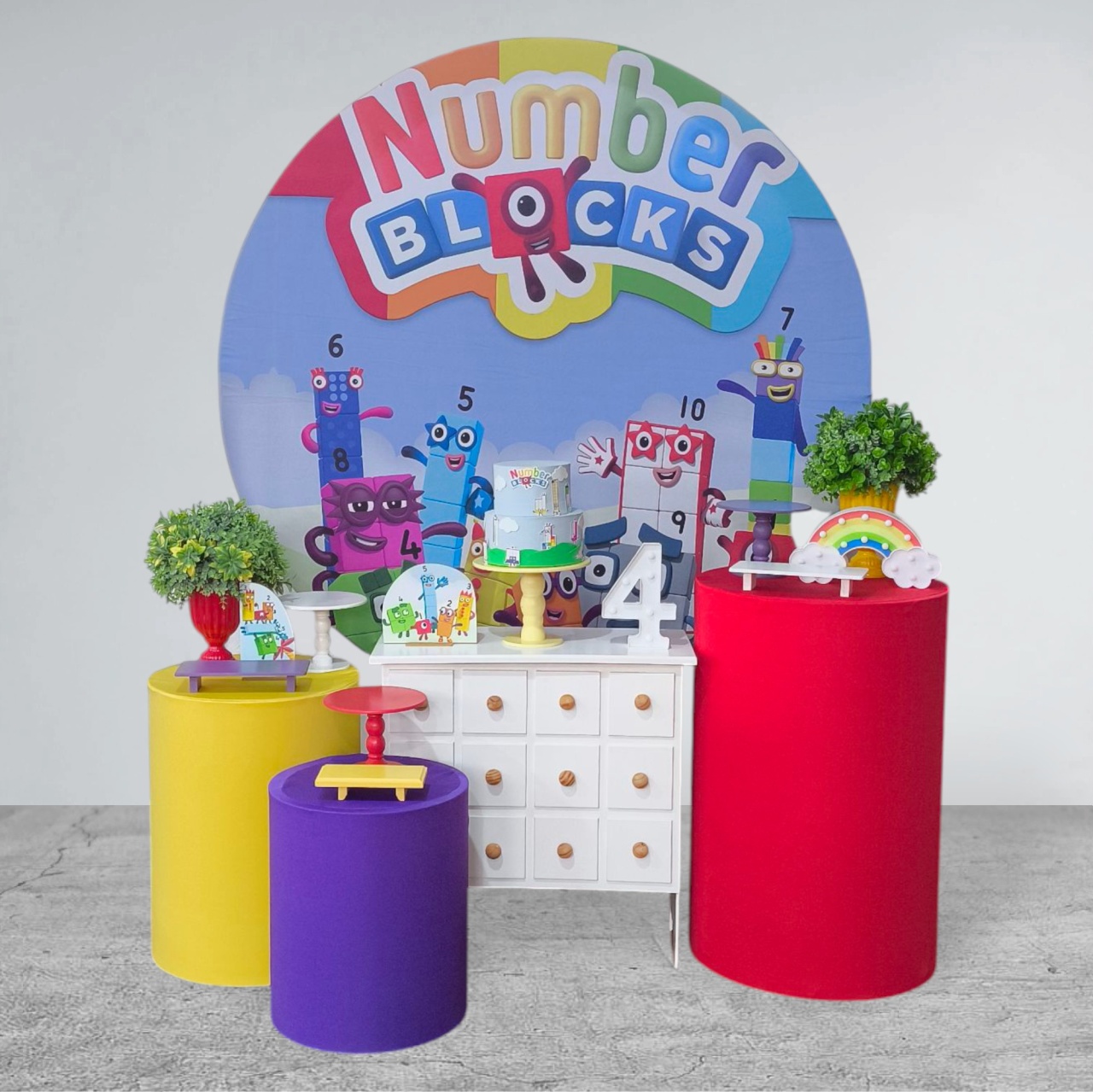 Kit Encanto Number Blocks  - Detalhes