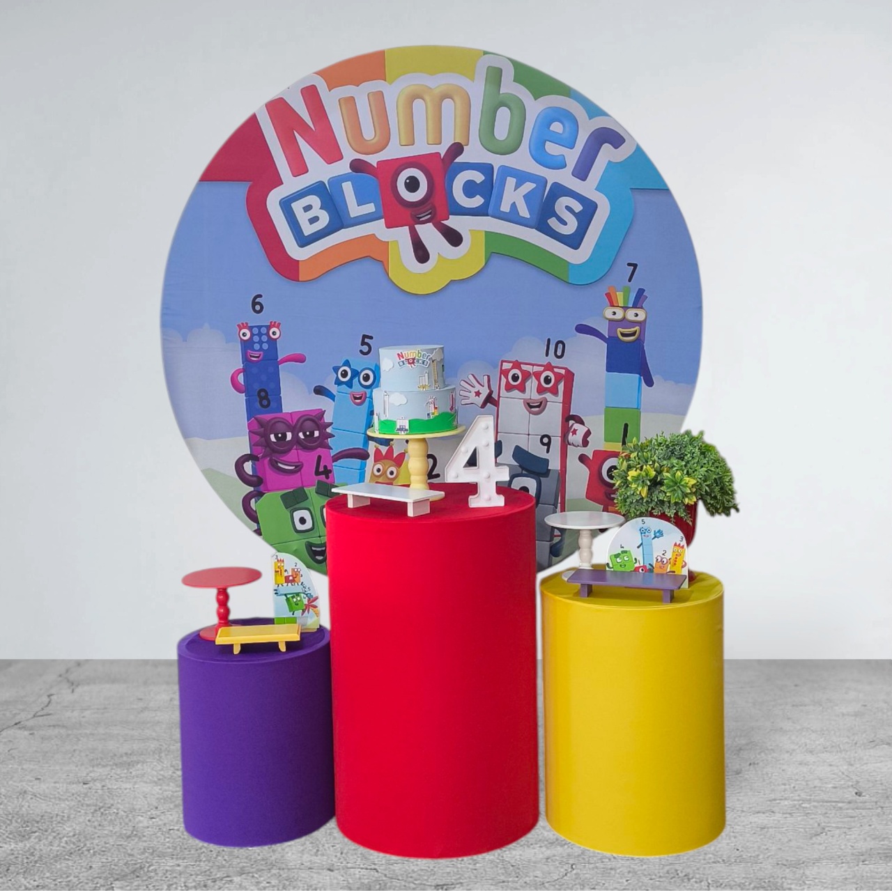 Kit Ouro - Number Blocks - Detalhes