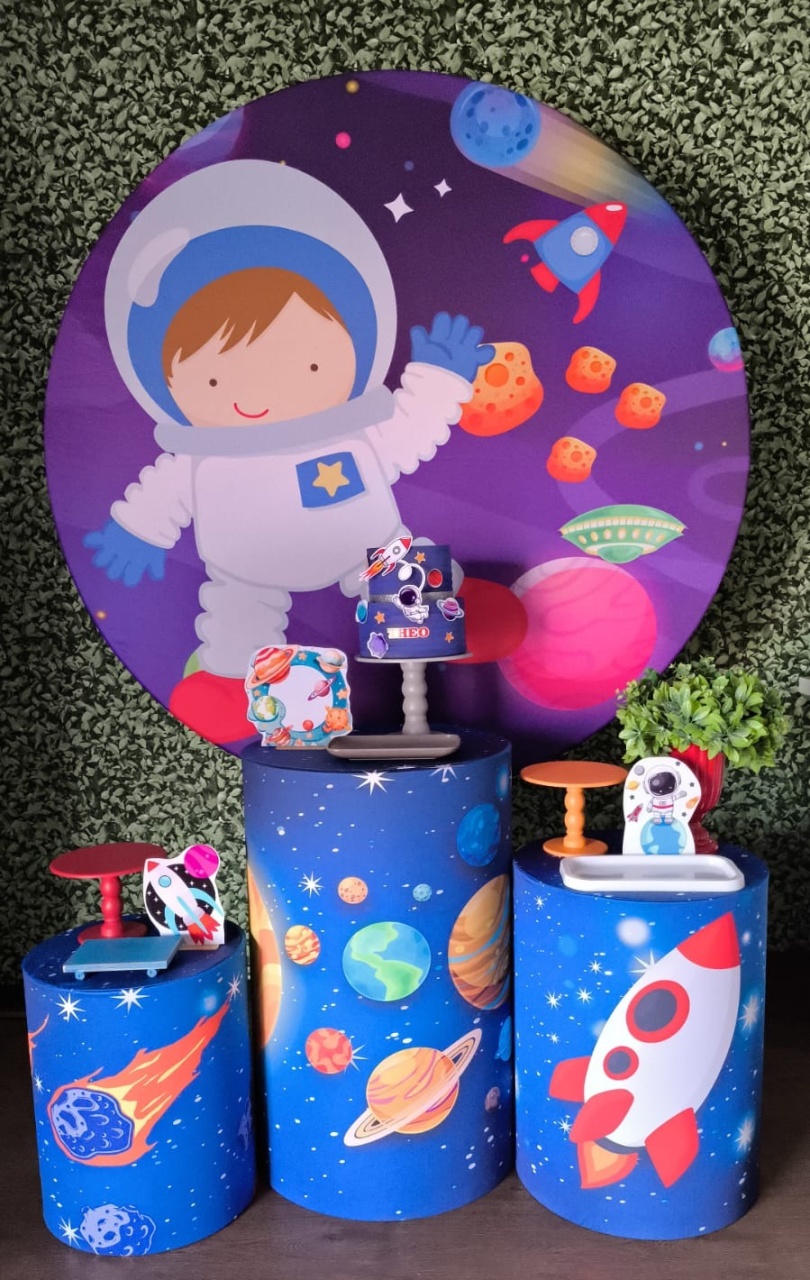 Kit Ouro Astronauta - Detalhes