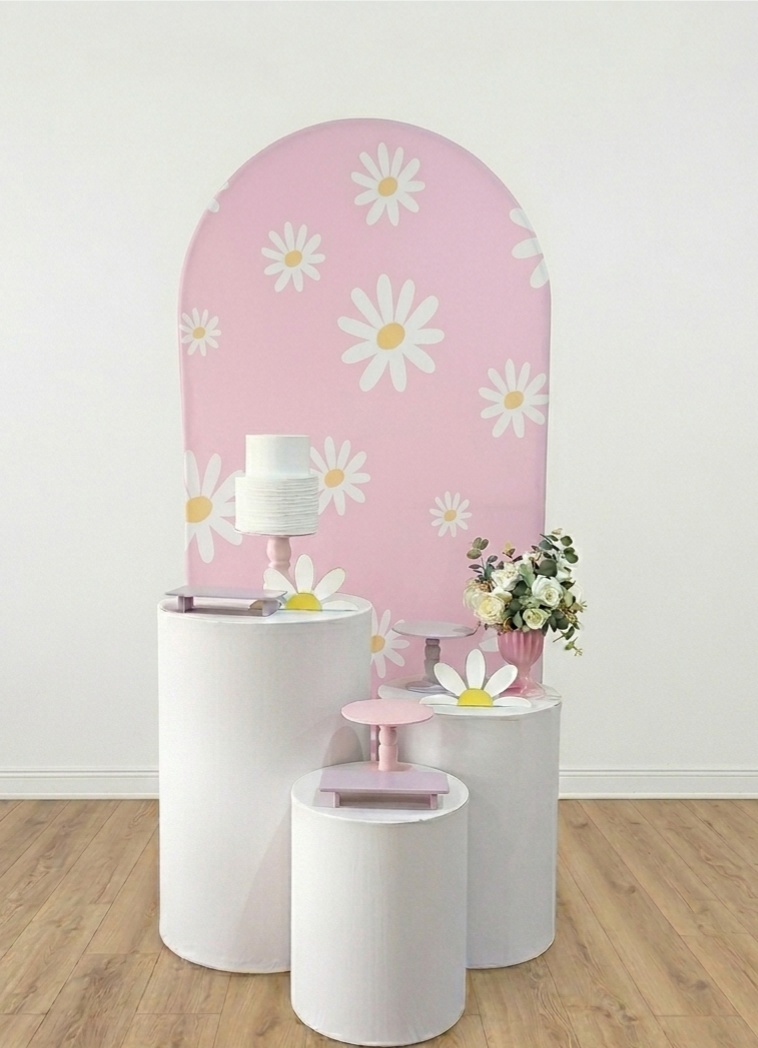 Margarida Rosa Com Branco 1 - Detalhes