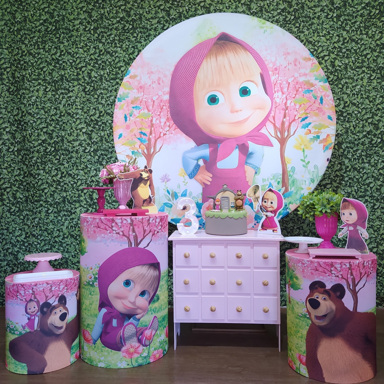 Kit Encanto - Masha E O Urso 🌹 - Detalhes