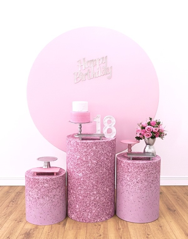 Kit Ouro 18 Anos Rosa Com Prata - Detalhes