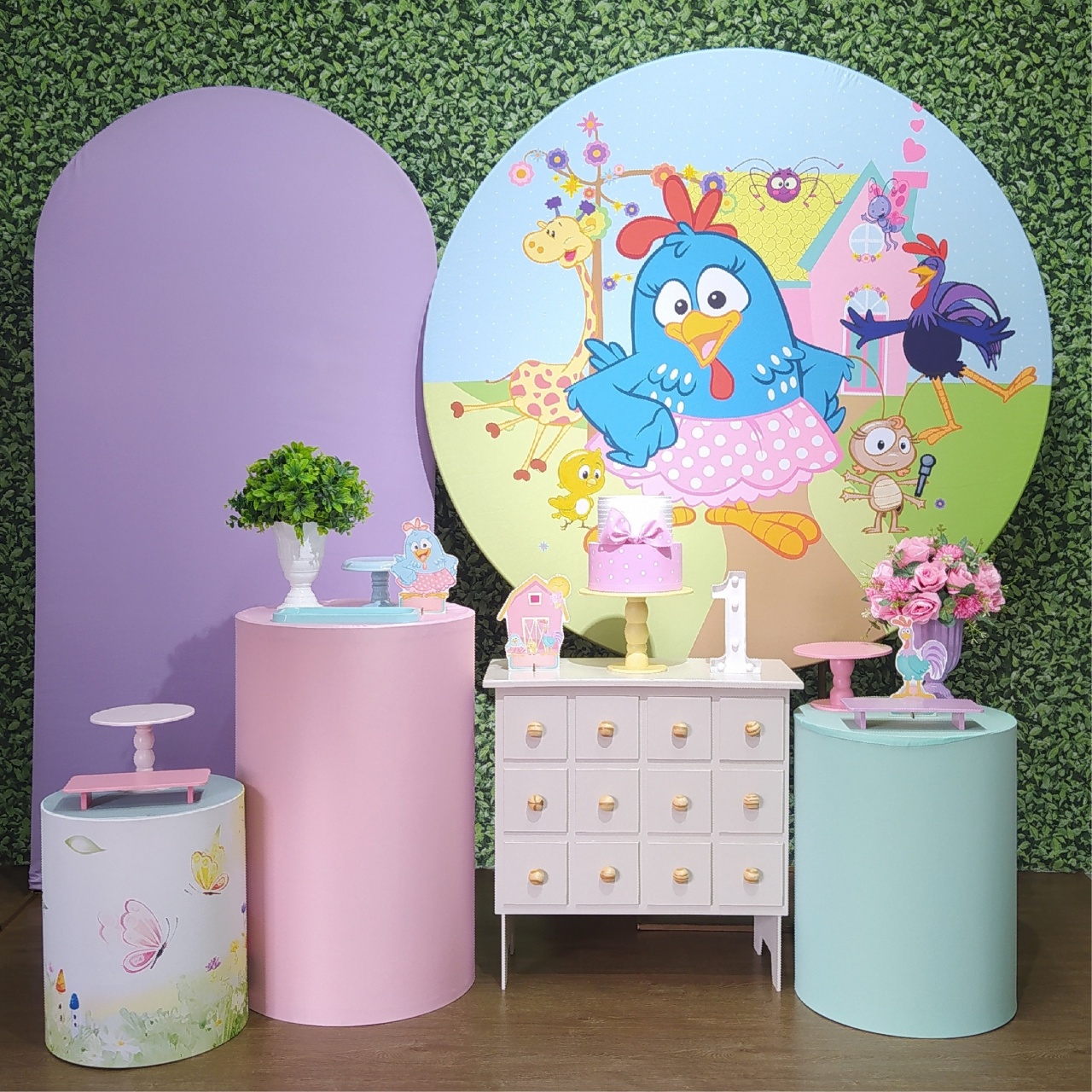 Kit Diamante - Galinha Pintadinha  - Detalhes