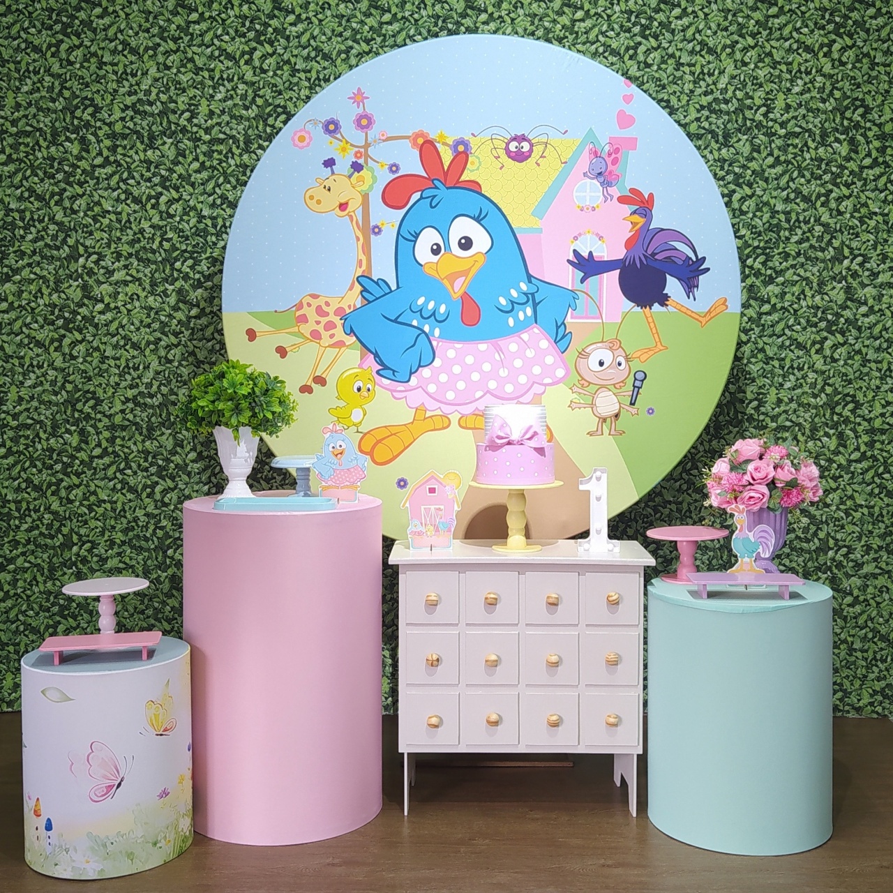 Kit Encanto - Galinha Pintadinha  - Detalhes