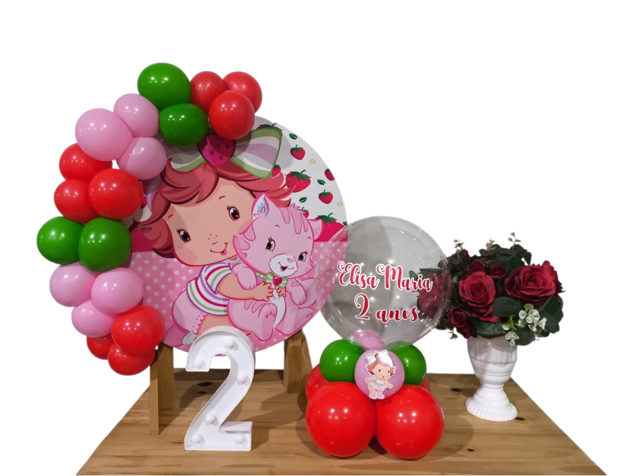 Mini Kit Moranguinho Baby - Detalhes