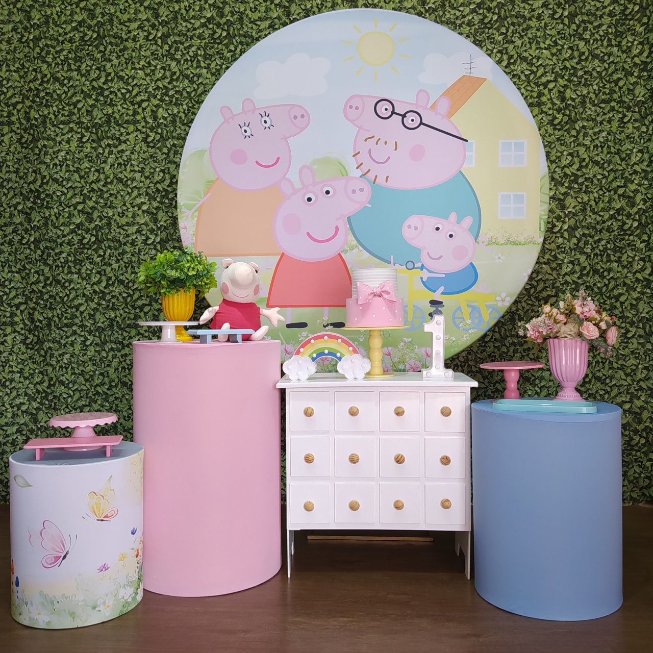 Kit Encanto - Peppa Pig 🐻🌹 - Detalhes