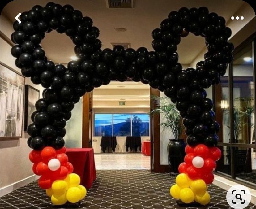 Arco da Minnie Ou Mickey  - ana_decoracoes.peguemonte