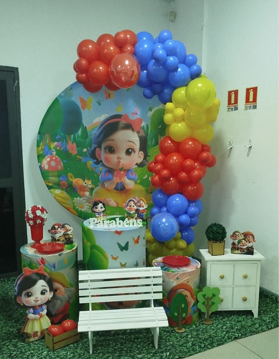 Branca de Neve Baby  - ana_decoracoes.peguemonte