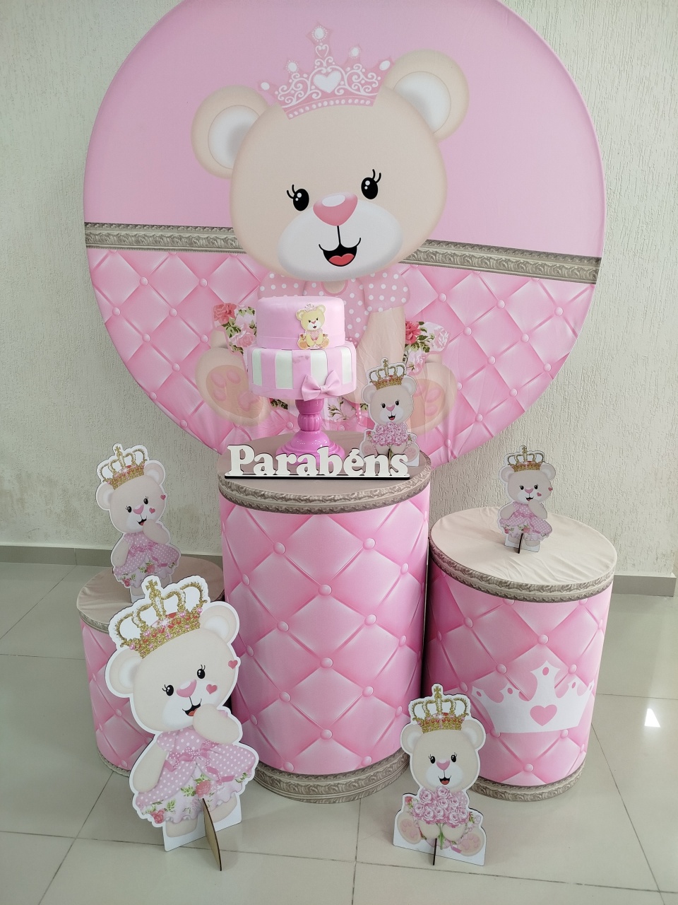 Ursa Princesa  - ana_decoracoes.peguemonte