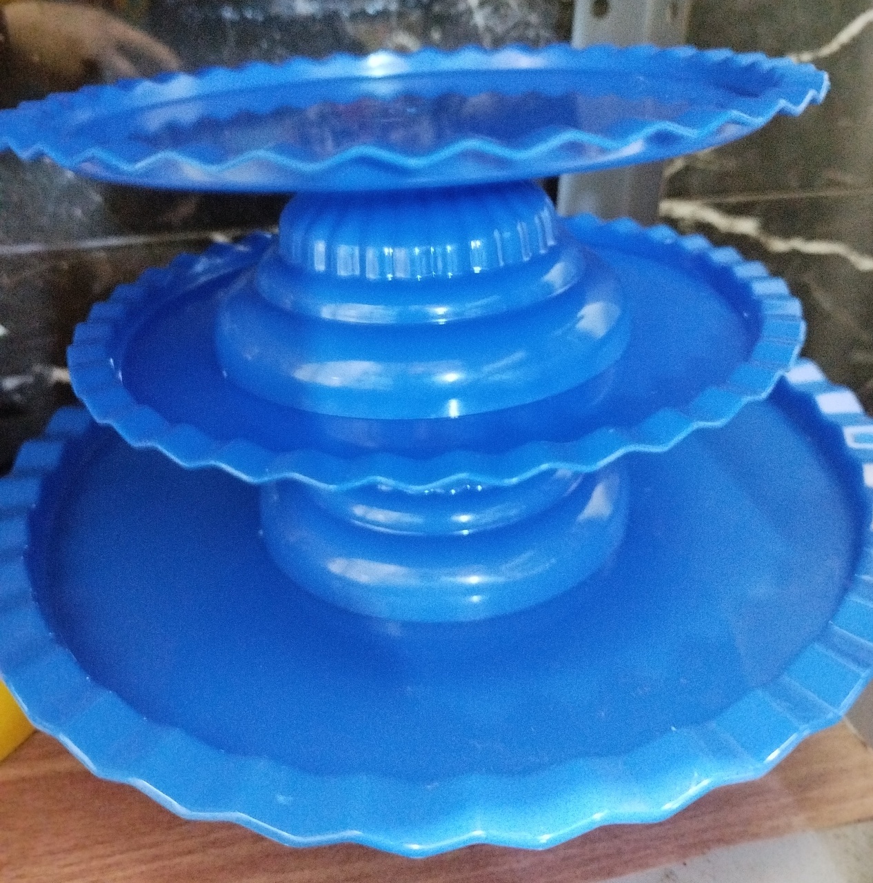 Bandejas Azul  - ana_decoracoes.peguemonte