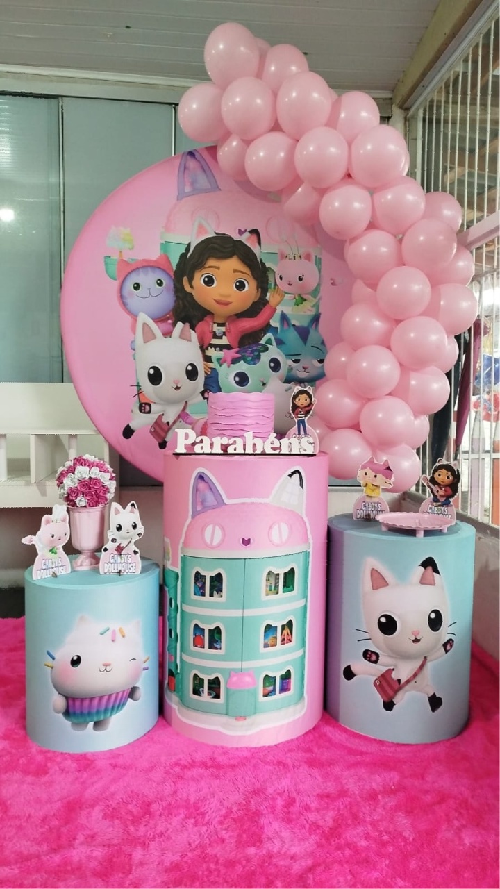 Casa D Gabi Com Balões  - ana_decoracoes.peguemonte