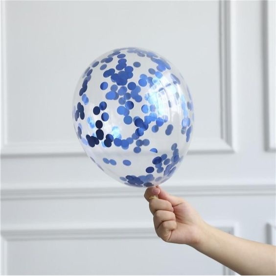 Balão C/ Confete Gás Hélio - LuaPegueMonte