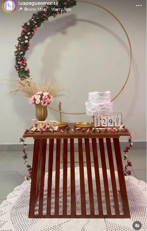 Casamento Floral Rosa - LuaPegueMonte