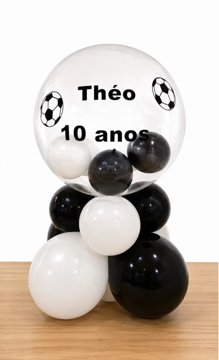 Balão Personalizado C/ Detalhes - LuaPegueMonte