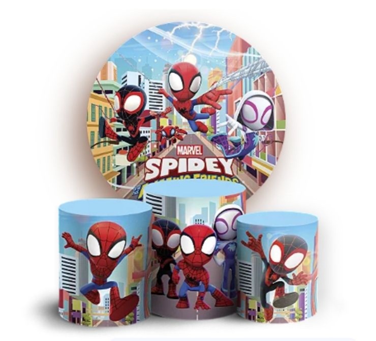 Homem Aranha E Seus Amigos - LuaPegueMonte