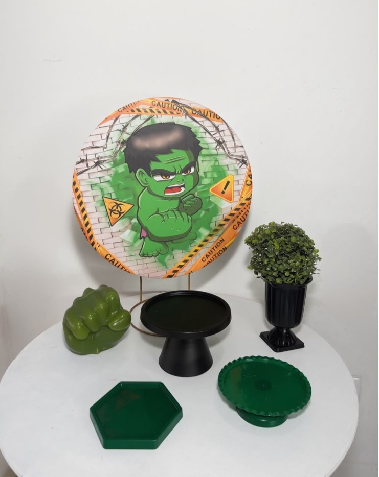 Mini Kit Do Hulk - LuaPegueMonte