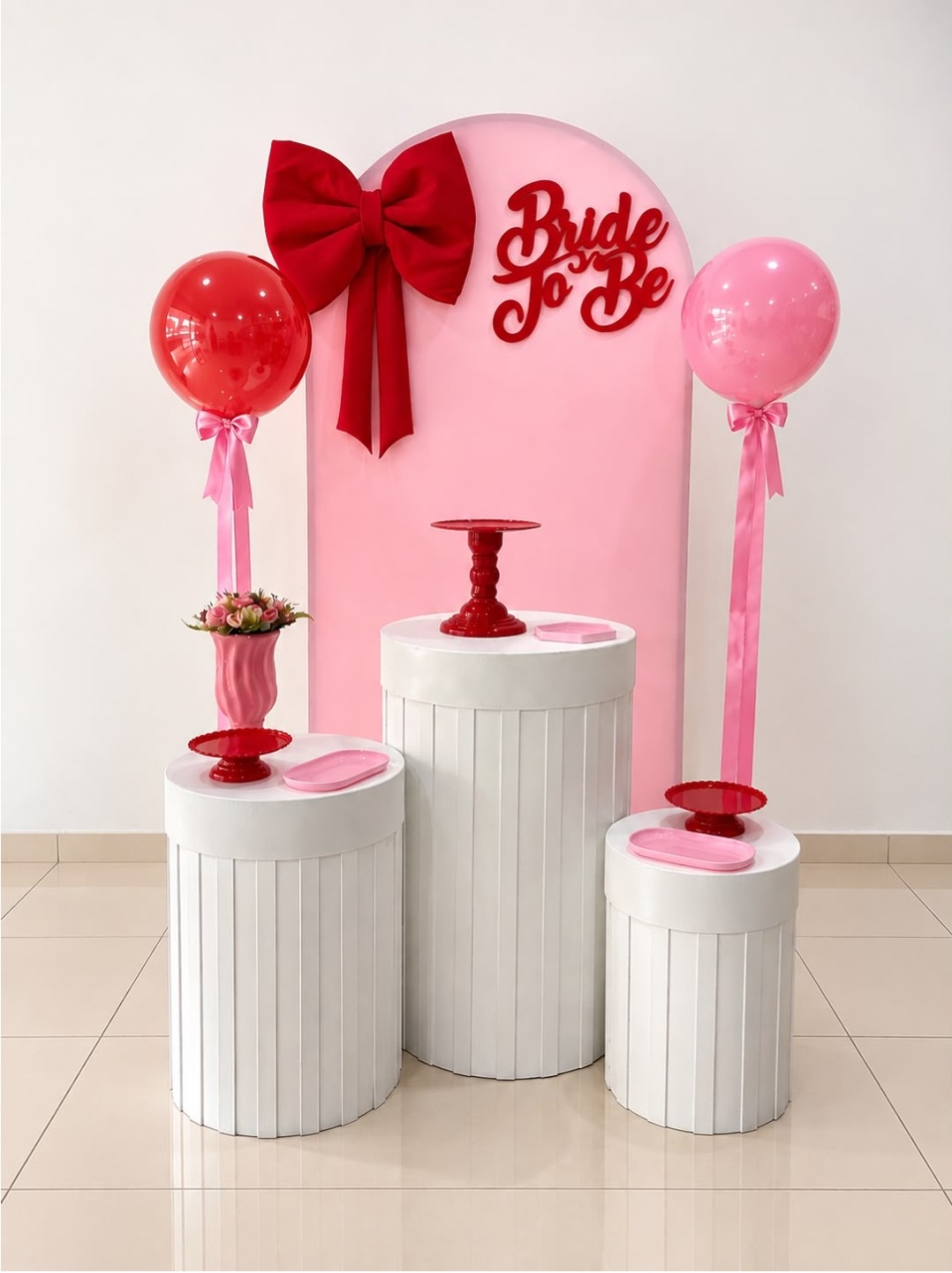 Bride To Be Pink & Red - LuaPegueMonte