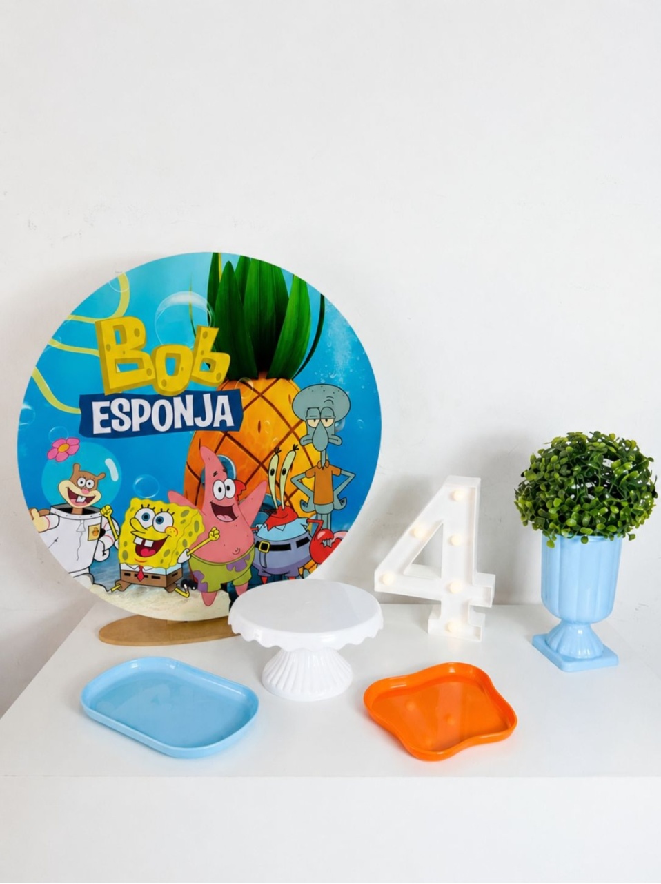 Mini Kit Bob Esponja - LuaPegueMonte