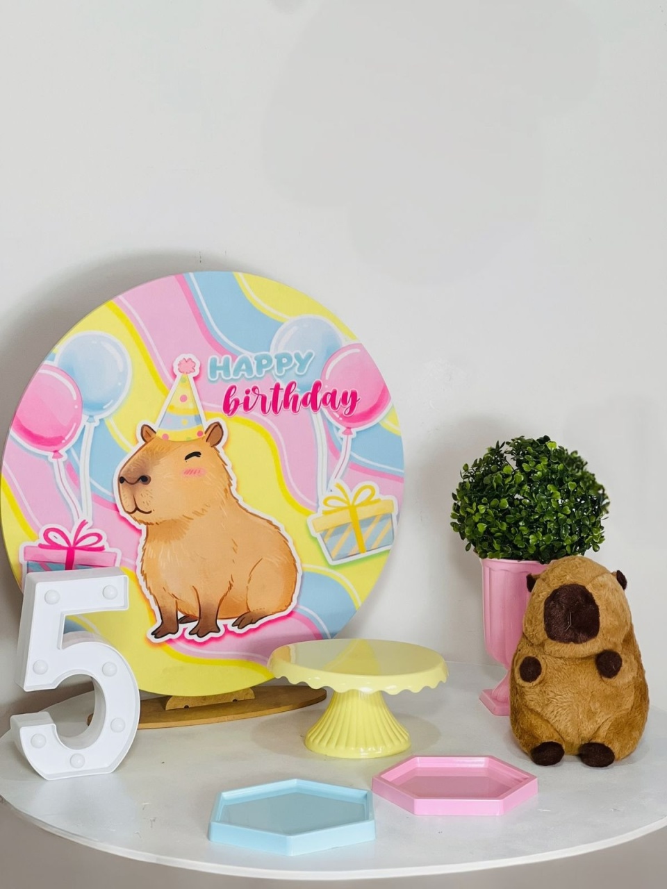 Mini Kit Capivara - LuaPegueMonte