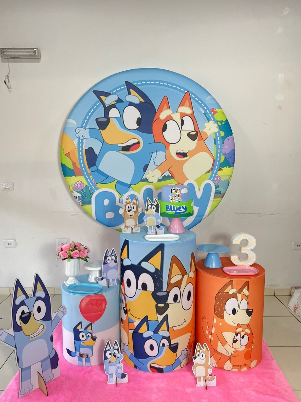 Bluey Menina - LuaPegueMonte