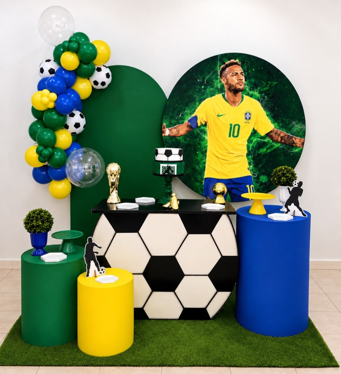 Neymar Completo C/ Balões - LuaPegueMonte