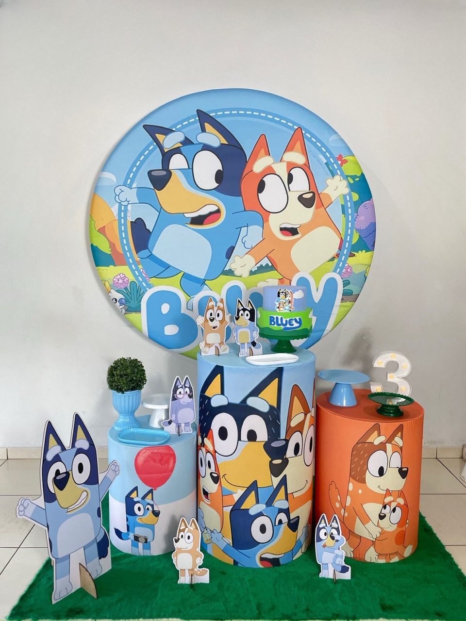 Bluey  Menino - LuaPegueMonte