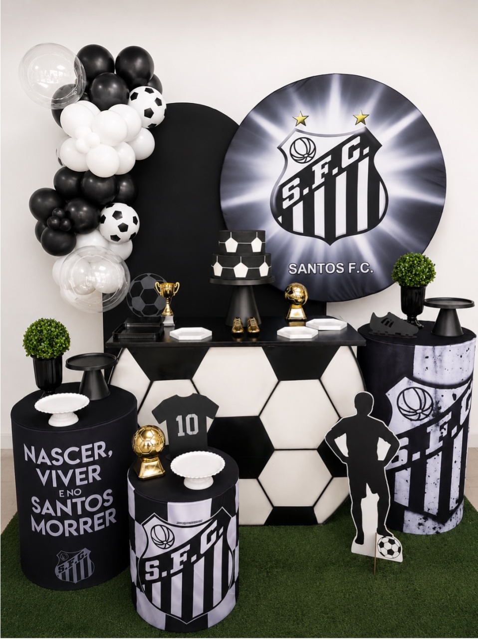 Santos Completo C/ Balões - LuaPegueMonte
