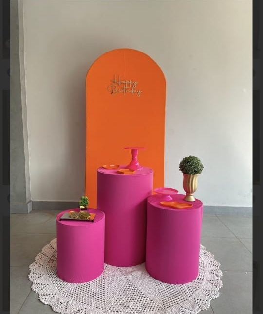 Pink E Laranja - LuaPegueMonte