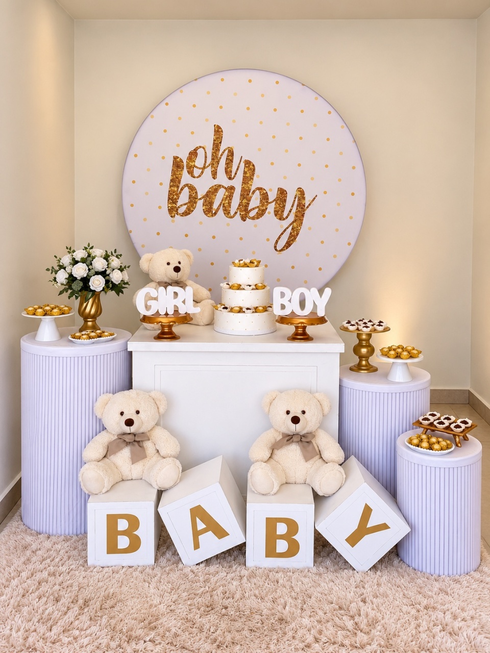 Oh Baby Branco Completo - Luli Pegue e monte 