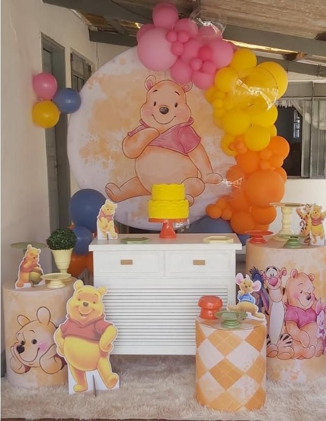 Ursinho Pooh Sem Balões - Luli Pegue e monte 