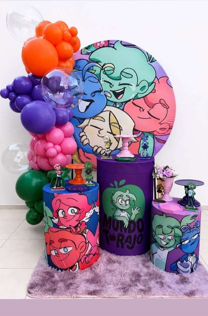 Mundo Torajo Com Balão - Luli Pegue e monte 