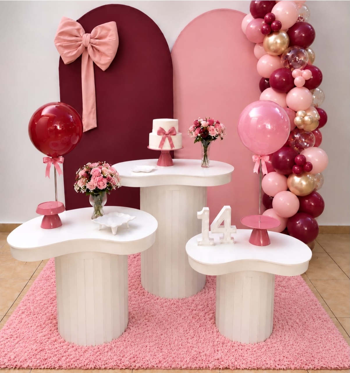 Marsala Com Rosa - Luli Pegue e monte 