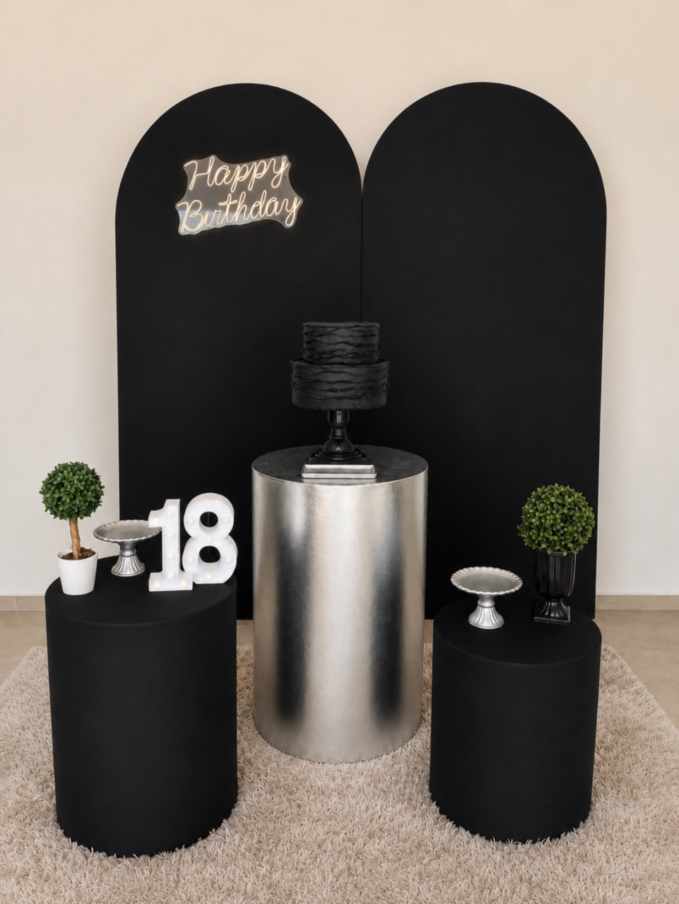 Kit Preto E Prata - Luli Pegue e monte 