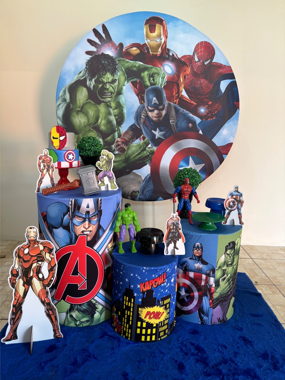 Vingadores - Luli Pegue e monte 