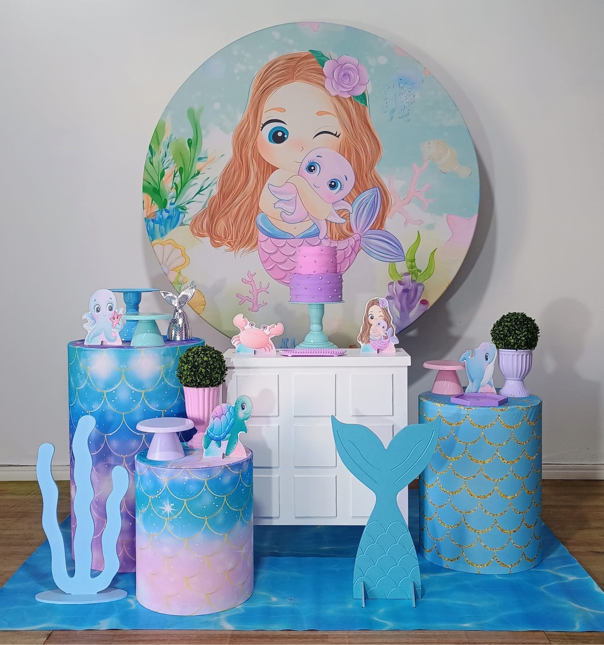 Sereia Baby 2 Kit Ouro  - DFEST PEGUE E MONTE