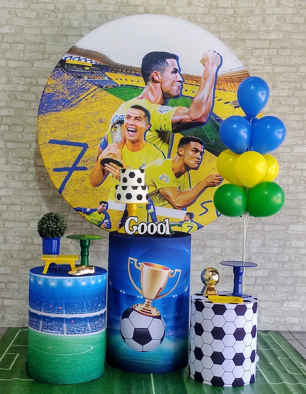 Cristiano Ronaldo  Kit Composicao  - DFEST PEGUE E MONTE