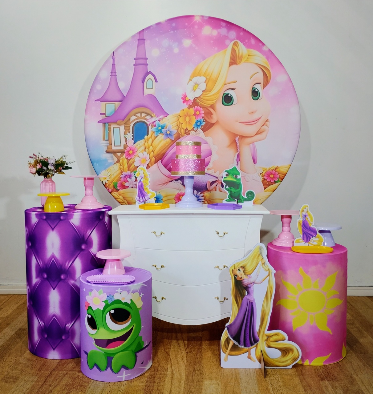 Rapunzel 1 Kit Ouro - DFEST PEGUE E MONTE