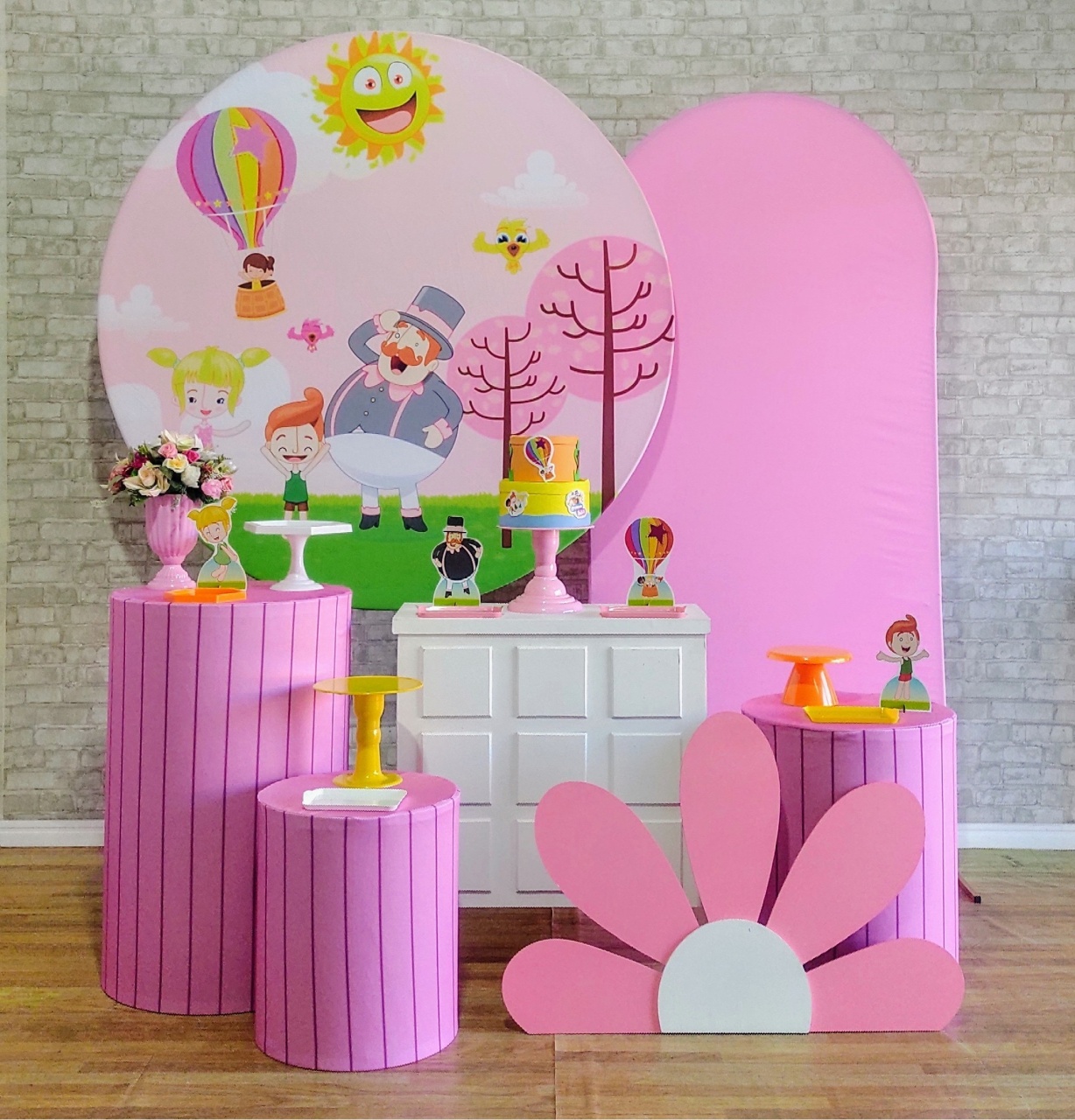 Mundo Bita Rosa Kit Diamante - DFEST PEGUE E MONTE