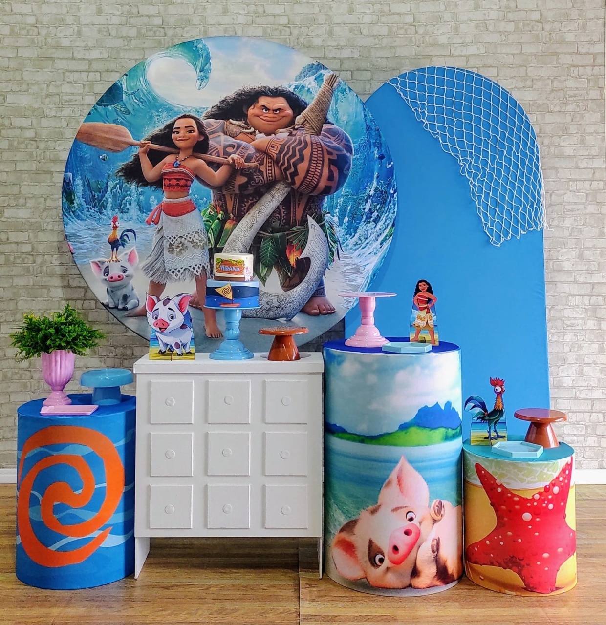 Moana Adulta Kit Diamante  - DFEST PEGUE E MONTE