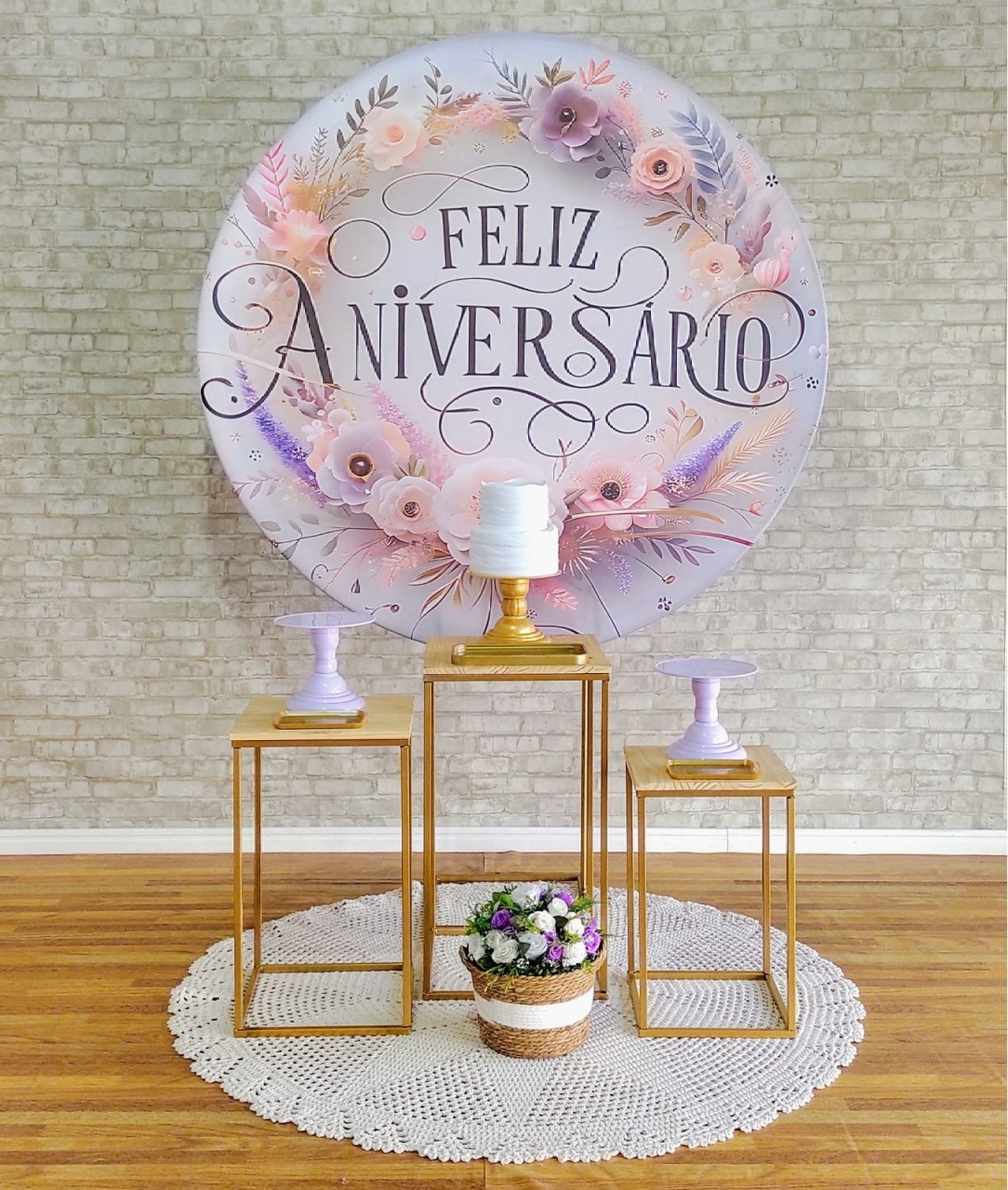 Feliz Aniversario Mesa Ferro Composição     - DFEST PEGUE E MONTE