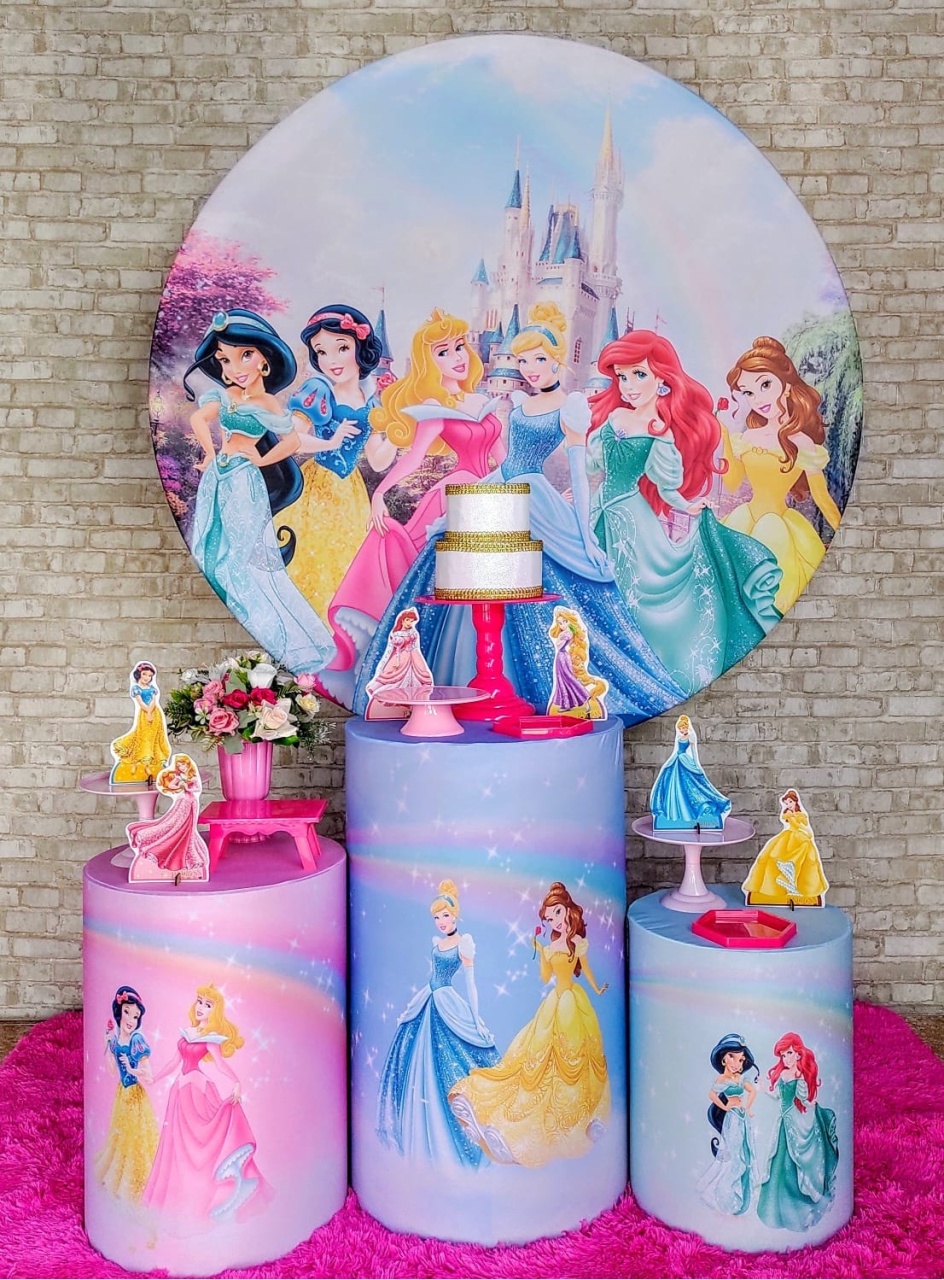 Princesas Kit Prata    - DFEST PEGUE E MONTE