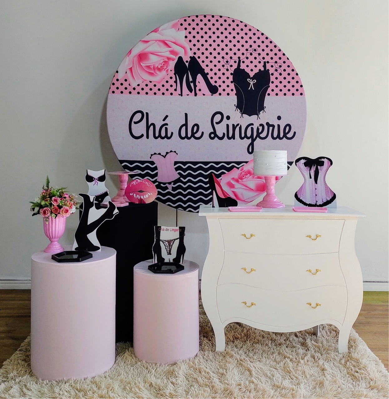 Cha de Langerie Kit Ouro - DFEST PEGUE E MONTE