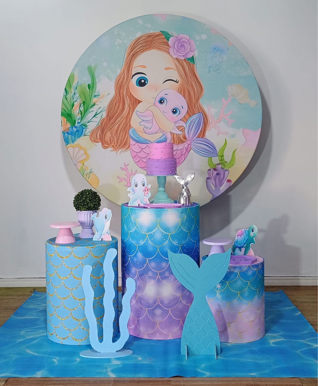 Sereia Baby 2 Kit Prata   - DFEST PEGUE E MONTE