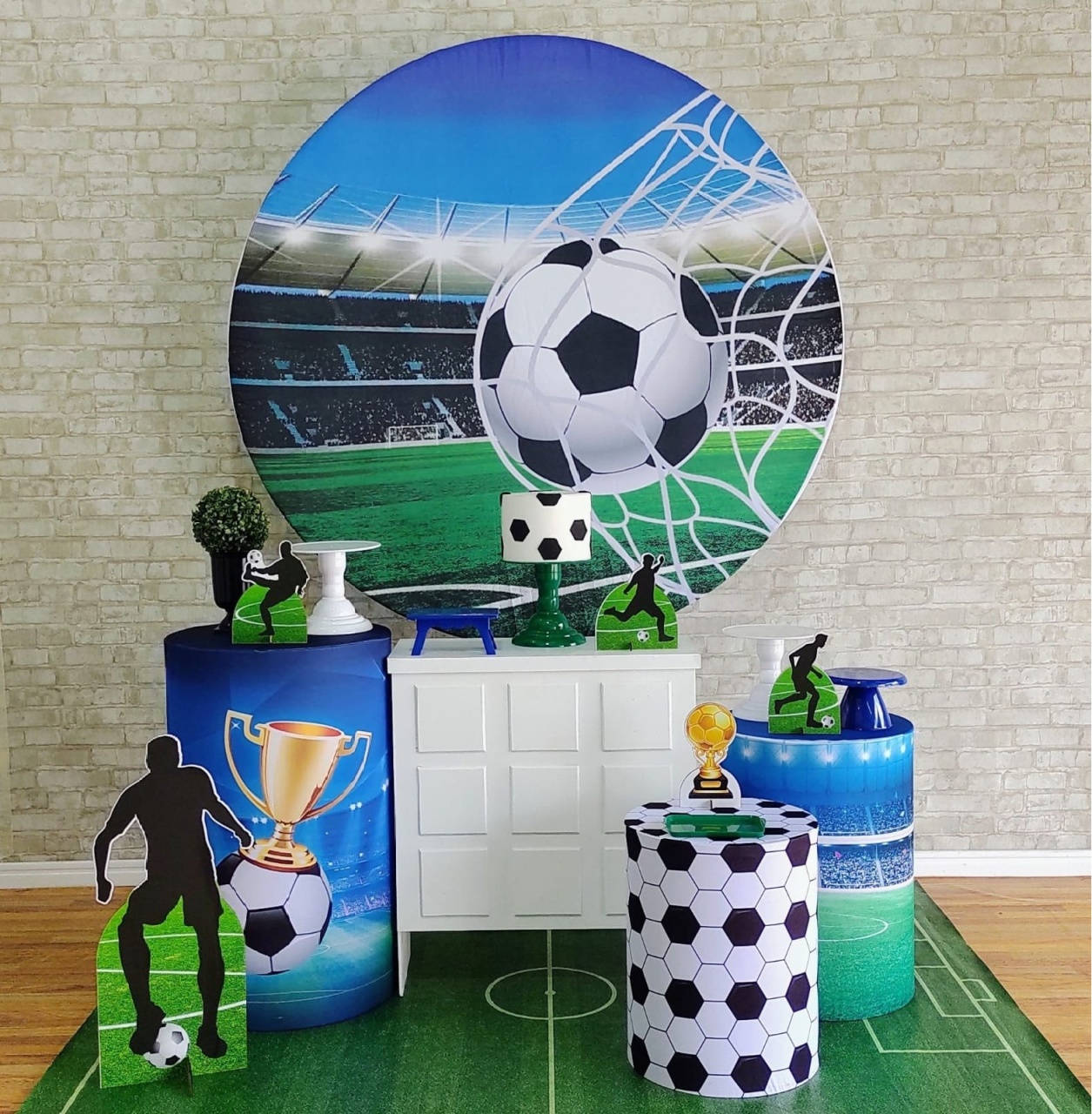 Futebol Rede Kit Ouro          - DFEST PEGUE E MONTE