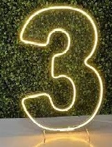 Numero Led 3 Chao  - DFEST PEGUE E MONTE